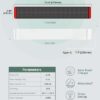 Yoolax Motorized Roller Blinds Accessories (Solar Panel) - Image 3