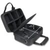 USA Gear Compact Audio DJ Mixer Case - Mixer Bag with Custom Storage for Cables & Microphones Compatible with Behringer Xenyx 802, 502, 1002, Q802USB & More - Scratch & Water Resistant (Black) - Image 2