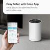 TP-Link Deco AXE4900 Tri-Band WiFi 6E Mesh WiFi Router (Deco XE70 Pro) - 1 x 2.5bps WAN/LAN Port, 2 x 1 Gbps LAN Ports, 4.9 Gbps Wi-Fi 2,900 Sq. Ft Coverage, Connect up to 200 Devices 2024 Release - Image 8