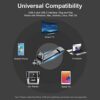 SSK 1TB USB Drive, External SSD Fast 550MB/s 2-in-1 Dual Drive USB Type C+ USB A 3.2 Gen2 Solid State Thumb Drive SSD Stick for iPhone 15/PS4/Android Phone/Tablet/Windows/Mac - Image 5