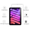 Ailun Screen Protector for iPad Mini 7 A17 Pro 7th Gen 2024 & Mini 6th Gen 2021 Release, 8.3 Inch,Tempered Glass 2.5D Edge,iPad Mini 7 & 6,Case Friendly,2 Pack - Image 2