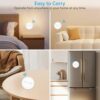 LoraTap Mini Remote Control Outlet Plug Adapter with Remote, 656ft Range Wireless Light Switch for Household Appliances, No Hub Required, 10A/1100W, White, 2 Years Warranty - Image 5