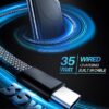 Nexoephy for Magsafe Battery Pack: [Qi2 Certified] Wireless 10000mAh PD 30/35W Portable Charger for iPhone 16/15/14/13/12 Pro/Max Magnetic Power Bank with Biult-in USB-C Fast Charging Cable B - Image 5
