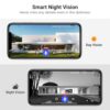 BoldFlex 1080P Wireless Video Doorbell Camera, Night Vision, Intelligent AI Detection, Two-Way Audio, 2.4GHz Wi-Fi Support, Chime Included, Battery Powered, Cloud Storage (Sold Seperately) - Image 4