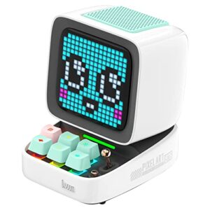 Divoom Pixoo-64 - WiFi Pixel Cloud Digital Picture Frame with APP Control,64 X 64 LED Panel Display Frame for Gaming Room Decoration/Social Media Fans Counter