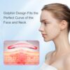 Neck Face Beauty Device, Skin Care Face Massage,3 in 1 Facial Massager Sculpting Tool with Thermals, Vibration (White) - Image 7