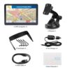 GPS Navigator for Car Truck RV, 7 Inch Touch Screen, Latest 2025 Maps for Car GPS, Support Voice Turn-by-Turn Guidance, Speed and Red Light Warning, Custom Truck Routing - Image 6