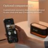 Loftie Smart Alarm Clocks for Bedrooms - Sound Machine Alarm Clock with Light, Bluetooth Speaker, White Noise, Nature Sound, Nightlight, Blackout Mode - Battery-Powered Smart Clock (Black Top) - Image 3