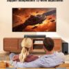 Hiwill Dolby Atmos 5.1CH Sound Bar for Smart TV, w/5.25'' Subwoofer & 2 Rear Speakers Wired Surround Sound System, 380W Peak Power, Compact Bluetooth Soundbar Speaker, eARC/ARC/Optical, HiElite A51 - Image 5