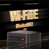 BOSGAME P4 Light Gaming Mini PC Ryzen 7 5700U 32GB RAM 1TB SSD Winodws 11 Pro Triple 4K 60HZ Displays Desktop Computers, Support PS3 Emulator Micro PC, HDMI+DP+Type-C, WiFi 6E, BT5.2, Dual 2.5GbE LAN - Image 8