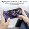 OMOTON 3+2 Pack for Google Pixel 9 Pro XL Screen Protector, 3 Tempered Glass Film & 2 Camera Lens Protector, Bubble-free, Not for 9 Pro/ 9 - Image 6