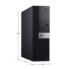 DELL Optiplex 7060 SFF Desktop Computer PC | Intel 8th Gen i7-8700 (6 Core) | 32GB DDR4 Ram New 1TB NVMe M.2 SSD | Built-in WiFi & Bluetooth | Windows 11 Pro | Wireless Keyboard & Mouse (Renewed) - Image 5