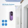 SJCODE Smart Video Doorbell Included Ring Chime, Wide-Angle Lens, Battery Powered, Human Detection, 2 Way Audio, Night Vision, Security Camera Wireless for Indoor/Outdoor Surveillance - Image 7