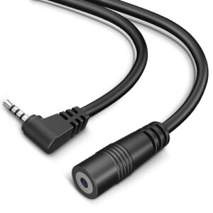 YQMAJIM 2.5mm Dash Cam Rear Camera Extension Cable, (25Ft Thicker) Backup Camera Extension Cord,Reverse Camera Adapter Extension Wire.Mirror Cam Rear View Camera Extension Cable Fits 4Pin&5Pin Dashcam