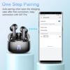 Wireless Earbuds, Bluetooth 5.3 Headphones in Ear with 4 ENC Noise Cancelling Mic, HiFi Stereo Deep Bass Wireless Earphones 40H Playtime, in-Ear Earbud Bluetooth Dual LED Display IP7 Waterproof, USB-C - Image 6