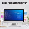 2pcs Office Desk Accessories Monitor Memo Board Computer Message Board Office Supplies for Women Men Computer Sticky Note Holder Home Desktop Message Office Decor (Computer Monitor Note Holder) - Image 7