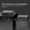 BOSGAME P4 Plus Mini PC Desktop Computers, AMD Ryzen 7 5825U, 32GB DDR4, 1TB SSD, Win 11 Pro, Dual LAN 2.5G/Wi-Fi 6E/BT5.2, 4K Triple Display, Compact Silent PC for Gaming, Office, Design - Image 7