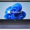 HP 14" HD Laptop, Windows 11, Intel Celeron Dual-Core Processor Up to 2.60GHz, 4GB RAM, 64GB SSD, Webcam, Dale Blue (Renewed) - Image 4