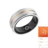 Tulbeys Smart Rings for Men & Women, Fitness Tracker Health Monitor Ring, Wearable Sleep Tracking Ring, Step Counter, Blood Oxygen, Heart Rate, Calories Burned, IP68 Waterproof Smart Ring (US 10)