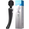 LVFMUFEB Cordless Portable Massager -8 Multiple Speeds and 8 Modes Hand held Electric Muscle Relief Massager with LCD Display, Perfect for Back, Body -|Gift for Women Man her