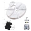 Kactoily 6 Pack Replacement Pet Fountain Filter & 6 Pack Pre-Filter Sponges for 2.5L/84oz Automatic Stainless Steel Pet Water Fountain Dispenser - Image 5