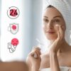 Neck Face Beauty Device, Skin Care Face Massage,3 in 1 Facial Massager Sculpting Tool with Thermals, Vibration (White) - Image 8