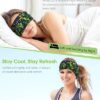 MUSICOZY Sleep Headphones Bluetooth 5.4 Headband, Sports Wireless Earphones Sweat Resistant Earbuds Sleeping Headphone with Ultra-Thin HD Stereo Speaker for Workout Running Cool Gadgets Unique Gifts - Image 4