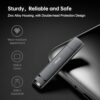 SSK 1TB USB Drive, External SSD Fast 550MB/s 2-in-1 Dual Drive USB Type C+ USB A 3.2 Gen2 Solid State Thumb Drive SSD Stick for iPhone 15/PS4/Android Phone/Tablet/Windows/Mac - Image 4