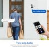 HubFlashy 1080P Outdoor Security Camera Wireless with 2-Way Talk, Battery Powered, Color Night Vision, Suitable for Home Security Indoor/Outdoor, Cloud Storage, Smart AI Motion Detection (2 Pack) - Image 5