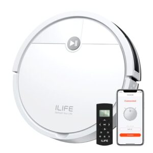 iMartine 2 in 1 Mopping and Vacuuming Robot, Robot Vacuum and Mop Combo Compatible with WiFi/App, Robotic Vacuum Cleaner Self-Charging, Slim, Ideal for Pet Family, Hard Floor, Hair, Low Pile Carpet