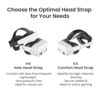 KIWI design K4 Comfort Head Strap Accessories for Meta/Oculus Quest 3/3S, Non-Battery Lightweight Head Strap - Image 7