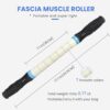 Muscle Roller Stick Ctwctr Massage Roller for Lymphatic Drainage, Cellulite Massager, Leg Massager for Circulation and Pain Relief, Deep Tissue & Trigger Point Massage - Image 2