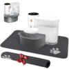 GOYJOY Smart Pet Water Fountain,Filterless Cat Water Fountain No Filter,3.5L/118oz Ultra Silent Cat Fountain,Sewage Separation & Always Fresh Water(with A Quick Dry Pet Mat)