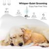 FURBONA Dog Paw Trimmer with LED Light, Rechargeable Cordless Electric Grooming Clippers, Low Noise Pet Hair Shaver for Small Dogs Cats Trimming Around Paws, Eyes, Ears, Face, Rump - Image 5