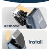 oneisall Cat Clippers for Matted Hair, Quiet Cat Shaver for Long Hair, Cordless Cat Hair Trimmer for Grooming, 2 Speed Pet Shaver Cat Grooming Kit for Cats Small Dogs Animals (Blue) - Image 7