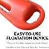 Beiruoyu 3 Handle Rescue Can Swimming Float Rescue Buoy 220N for Water Life Saving Safe Swim Training Swim Buoy Safety Float with Adjustable Waist Belt - Image 4