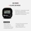 GOLFBUDDY Voice 2S+ Talking GPS Rangefinder, Clip on Hat Golf Navigation, Slope Mode on/Off, 18 Hours Battery Life, Shot Distance Measurement, Preloaded with 40,000 Courses Worldwide (Black) - Image 2