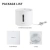 PETKIT EVERSWEET Solo 2 Cat Water Fountain with Wireless Pump, Ultra Quiet 70oz/2L Pet Water Fountain for Cats and Dogs Inside, 3 Working Modes, Visualization Window, App Control - Image 9