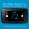 Sensi Touch 2 Smart Thermostat with Touchscreen Color Display, 100 Years of Expertise, Programmable, Wi-Fi, Data Privacy, Easy DIY, Works with Alexa, Energy Star Certified, ST76, C-Wire Required - Image 2