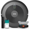 Robot Vacuum and Mop Combo: Robot Vacuum Cleaner 2500Pa Strong Suction & Tangle-Free & Alexa/APP Control & Schedule Cleaning, Self-Charging Robotic Vacuum for Pet Hair, Hard Floor, Carpet Vacuuming