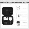 BRDRC Carrying Case for Insta 360 GO 3S / GO 3 Accessories, Storage Bag Protective Case Hard Shell Cover for Insta360 GO 3S / GO3 Vlogging Action Camera Accessory - Image 2