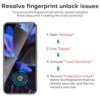 OMOTON 3+2 Pack for Google Pixel 9 Pro XL Screen Protector, 3 Tempered Glass Film & 2 Camera Lens Protector, Bubble-free, Not for 9 Pro/ 9 - Image 3