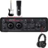 LyxJam 2x2 USB Audio Interface with Asio Driver and Creative Software Bundle & AT2020 Cardioid Condenser Vocal Microphone Pack with New CR3.5BT Creative Bluetooth Monitors & Isolation Recording Shield - Image 2