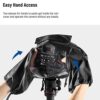 NEEWER Camera Rain Cover, Small Size Durable Nylon Raincoat Compatible with Canon Sony Nikon DSLR Mirrorless Vlog Camera & Lenses Within 200mm, with Sleeves, Drawstrings, Viewing Window, PB003 - Image 4