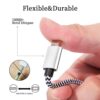 QQLIKE USB Type C Cable, 5 Pack (6FT) Nylon Braided 3A Fast Charging Cord for Samsung Galaxy S9/S8, Note 9/8, S21/S20/S10 Plus - Image 3
