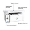 HP LaserJet MFP M140w Wireless Printer, Print, scan, copy, Fast speeds, Easy setup, Mobile printing, Best-for-small teams - Image 4