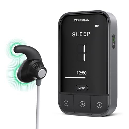 ZENOWELL Auricular Vagus Nerve Stimulator | Sleep Aid Device | Patented Vagus Nerve Wearable Device for Restore Calm, Stress Relief and Recover | Relaxation Device for Long-Term Wellness