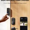 eufy Security Smart Lock C30, Keyless Entry, Built-in WiFi Deadbolt for Front Door, No Bridge Required, Easy Installation, App Remote Control, Auto Lock, Traditional, Black - Image 4