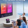 Ikarao Smart Karaoke Machine, Built-in 10.1" Screen Lyrics Display for Adults Kids, 2 Auto Charging Wireless Microphones, Portable Bluetooth Speaker PA System with WiFi, HDMI for Home TV Outdoor Party - Image 6