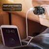 Bluetooth 5.3 FM Transmitter for Car, 3.0 Wireless Bluetooth FM Radio Adapter Music Player FM Transmitter/Car Kit with Hands-Free Calling and 2 USB Ports Charger Support USB Drive - Image 2